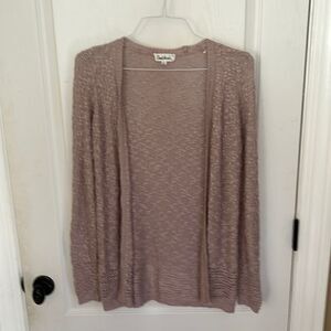 Cloud Chaser Champagne Pink Sweater Cardigan